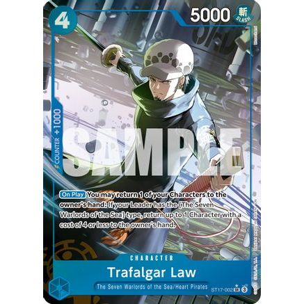 Trafalgar Law - ST17-002 (Alternate Art) (ST17-002) - Premium Booster -The Best- Vol. 2 Foil