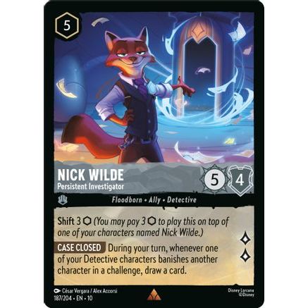 Nick Wilde - Persistent Investigator (187/204) - Whispers in the Well