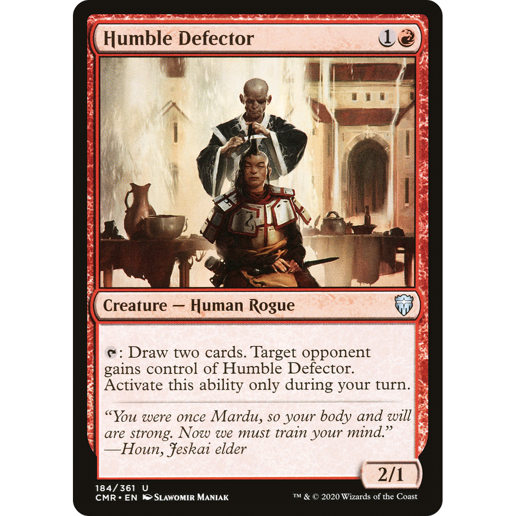 Humble Defector (CMR-184) - Commander Legends