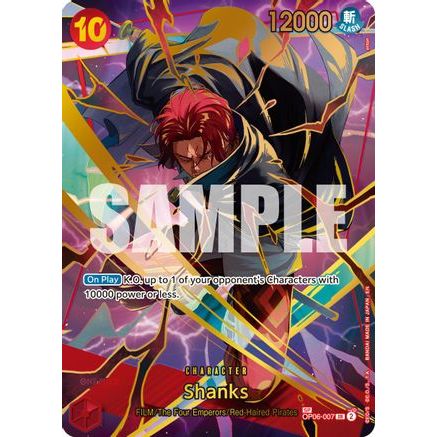 Shanks (SP) (OP06-007) - Premium Booster -The Best- Vol. 2 Foil