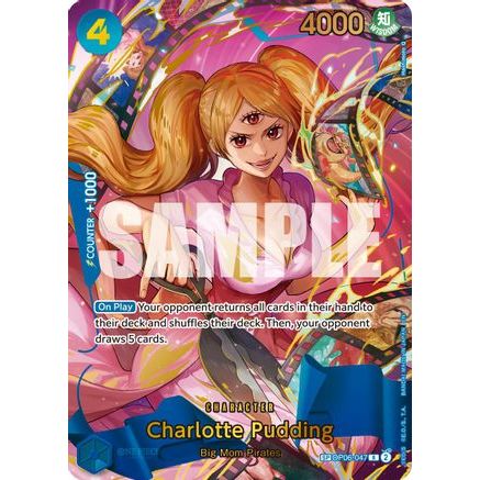Charlotte Pudding (SP) (OP06-047) - Premium Booster -The Best- Vol. 2 Foil