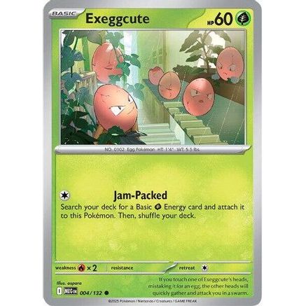 Exeggcute 4 - ME01 Mega Evolution Reverse Holofoil