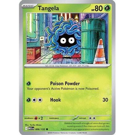 Tangela 6 - ME01 Mega Evolution Reverse Holofoil