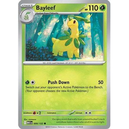 Bayleef 9 - ME01 Mega Evolution Reverse Holofoil