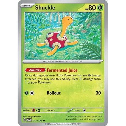 Shuckle - 011/132 11 - ME01 Mega Evolution
