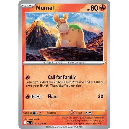 Numel 21 - ME01 Mega Evolution