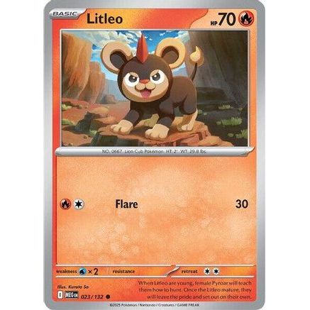 Litleo - 023/132 23 - ME01 Mega Evolution