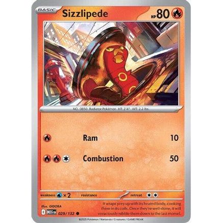 Sizzlipede 29 - ME01 Mega Evolution Reverse Holofoil
