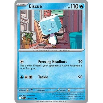 Eiscue 44 - ME01 Mega Evolution Reverse Holofoil