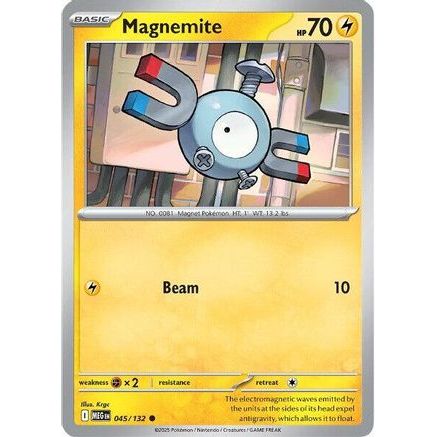 Magnemite 45 - ME01 Mega Evolution Reverse Holofoil