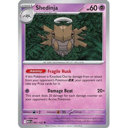 Shedinja - 061/132 61 - ME01 Mega Evolution
