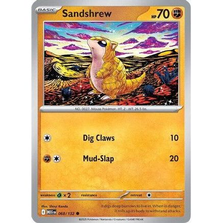 Sandshrew 68 - ME01 Mega Evolution