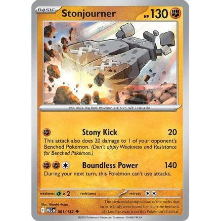 Stonjourner 81 - ME01 Mega Evolution Reverse Holofoil