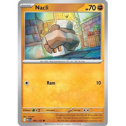 Nacli 82 - ME01 Mega Evolution Reverse Holofoil