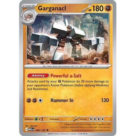 Garganacl - 084/132 84 - ME01 Mega Evolution