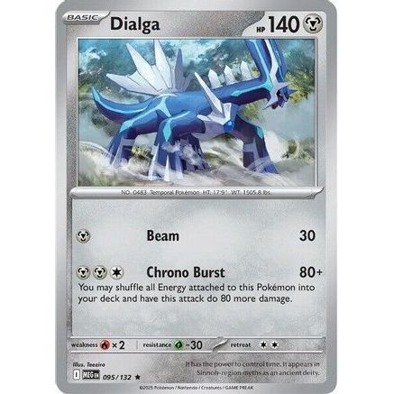 Dialga 95 - ME01 Mega Evolution Reverse Holofoil