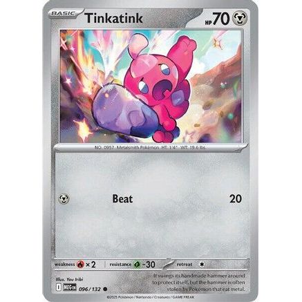 Tinkatink 96 - ME01 Mega Evolution Reverse Holofoil