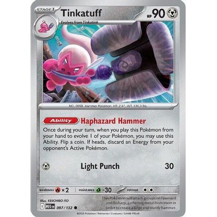 Tinkatuff 97 - ME01 Mega Evolution Reverse Holofoil