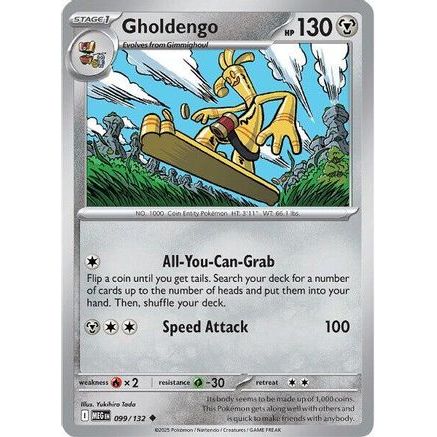 Gholdengo 99 - ME01 Mega Evolution Reverse Holofoil