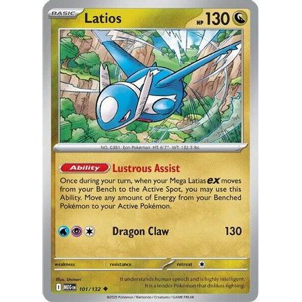 Latios 101 - ME01 Mega Evolution Reverse Holofoil