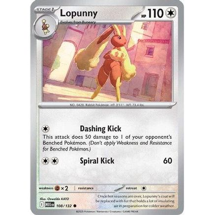 Lopunny 108 - ME01 Mega Evolution
