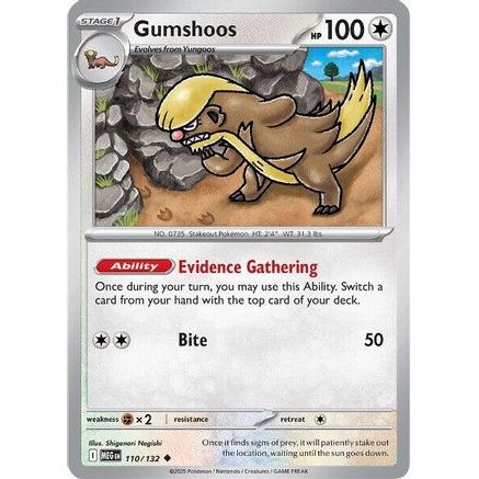 Gumshoos - 110/132 110 - ME01 Mega Evolution