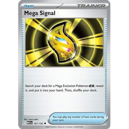 Mega Signal - 121/132 121 - ME01 Mega Evolution Reverse Holofoil