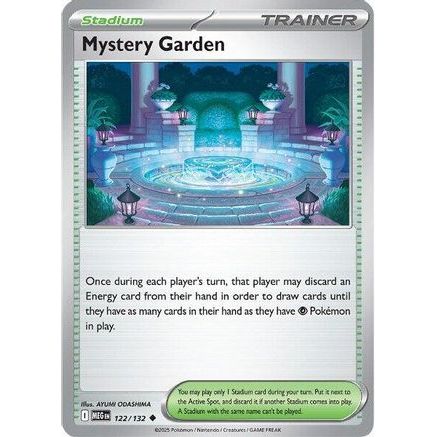 Mystery Garden - 122/132 122 - ME01 Mega Evolution Reverse Holofoil