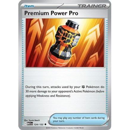 Premium Power Pro - 124/132 124 - ME01 Mega Evolution Reverse Holofoil