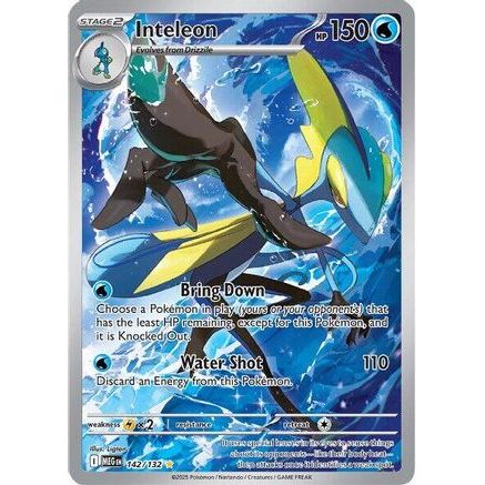 Inteleon - 142/132 142 - ME01 Mega Evolution Holofoil