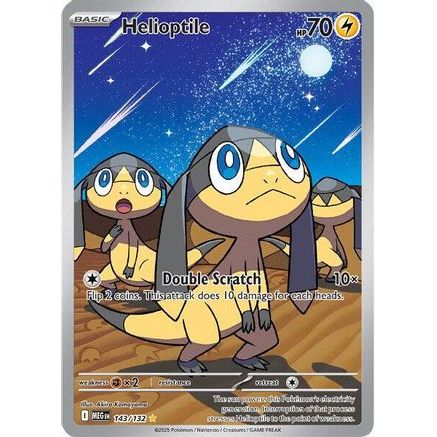 Helioptile - 143/132 143 - ME01 Mega Evolution Holofoil