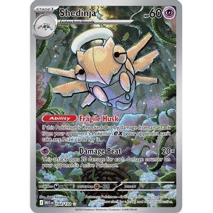 Shedinja - 144/132 144 - ME01 Mega Evolution Holofoil