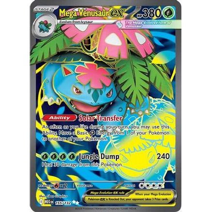 Mega Venusaur ex - 155/132 155 - ME01 Mega Evolution Holofoil