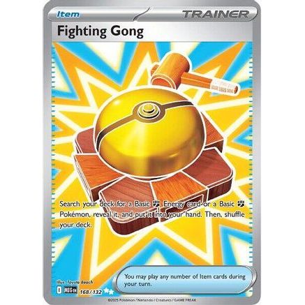 Fighting Gong - 168/132 168 - ME01 Mega Evolution Holofoil