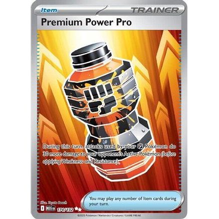 Premium Power Pro - 174/132 174 - ME01 Mega Evolution Holofoil
