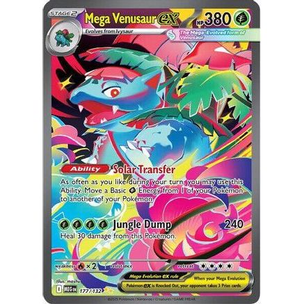 Mega Venusaur ex - 177/132 177 - ME01 Mega Evolution Holofoil