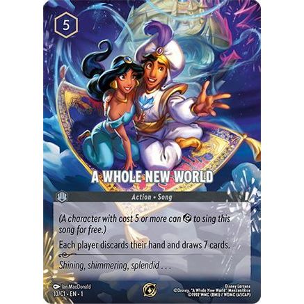 A Whole New World (10) - Disney Lorcana Promo Cards
