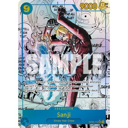 Sanji (Manga) (OP06-119) - Premium Booster -The Best- Vol. 2 Foil