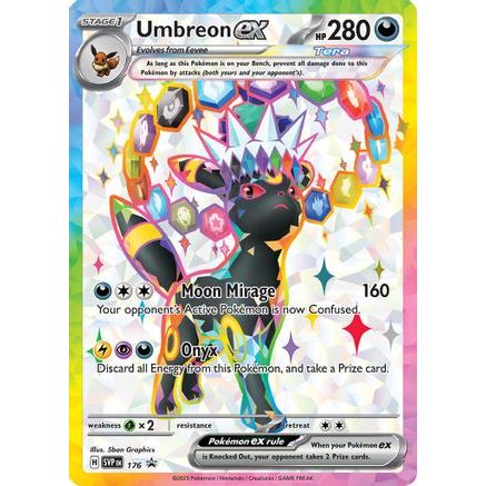 Umbreon ex - 176 SVP - SV Scarlet & Violet Promo Cards Holofoil