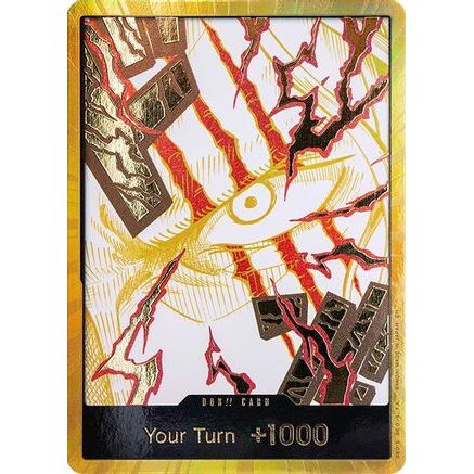 DON!! Card (Shanks) (Gold) - Premium Booster -The Best- Vol. 2 Foil