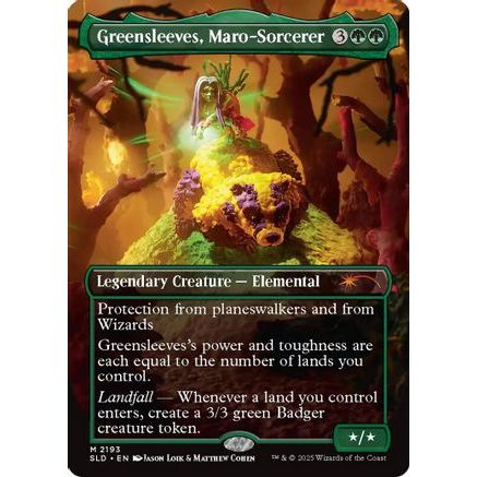 Greensleeves, Maro-Sorcerer (SLD-2193) - Secret Lair Drop Series