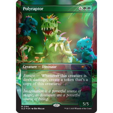 Polyraptor (Rainbow Foil) (SLD-2194) - Secret Lair Drop Series Foil