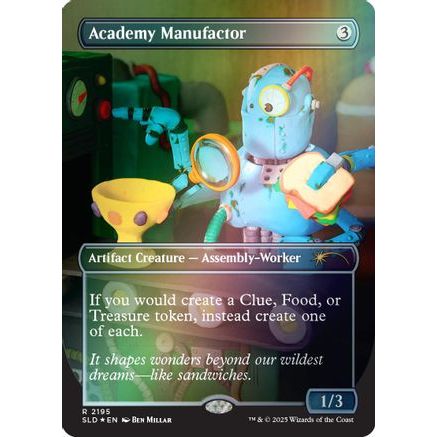 Academy Manufactor (2195) (Rainbow Foil) (SLD-2195) - Secret Lair Drop Series Foil
