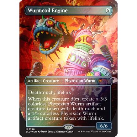 Wurmcoil Engine (2196) (Rainbow Foil) (SLD-2196) - Secret Lair Drop Series Foil