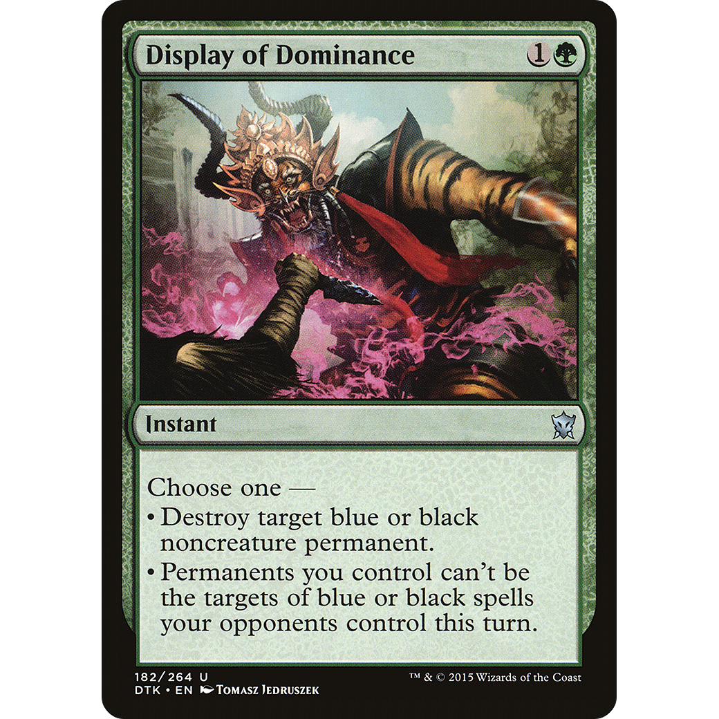 Display of Dominance (DTK-182) - Dragons of Tarkir