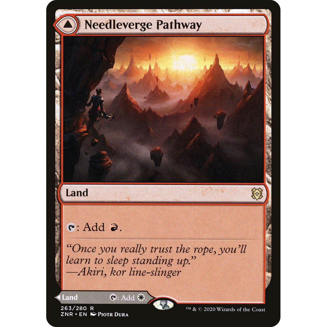 Needleverge Pathway (ZNR-263) - Zendikar Rising