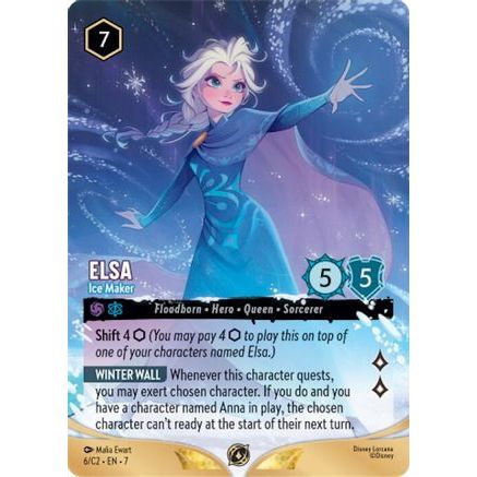 Elsa - Ice Maker (6) - Disney Lorcana Promo Cards