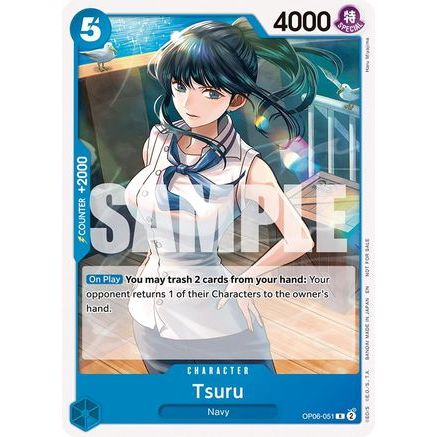 Tsuru (Tournament Pack 2025 Vol. 4) (OP06-051) - One Piece Promotion Cards