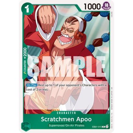 Scratchmen Apoo - EB01-015 (Reprint) (EB01-015) - Premium Booster -The Best- Vol. 2