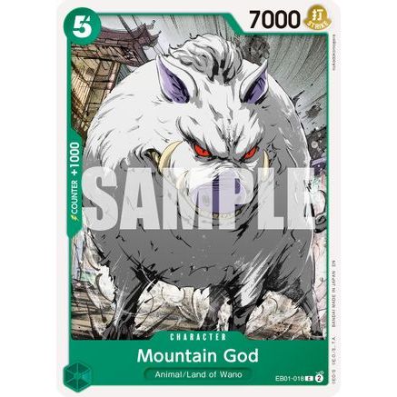 Mountain God (Reprint) (EB01-018) - Premium Booster -The Best- Vol. 2